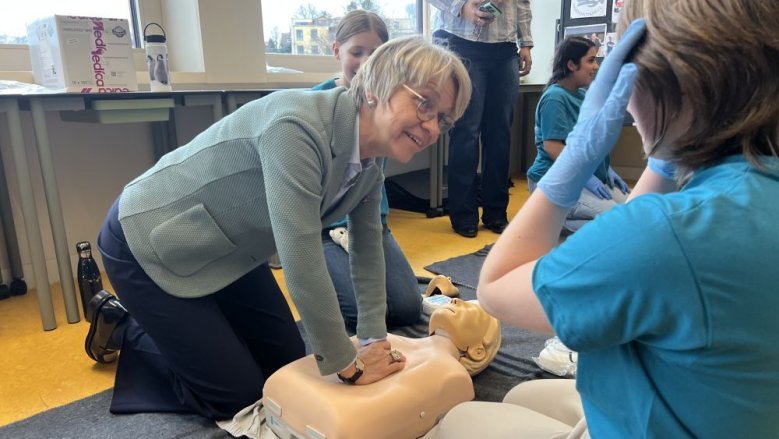 Schulministerin Feller 1