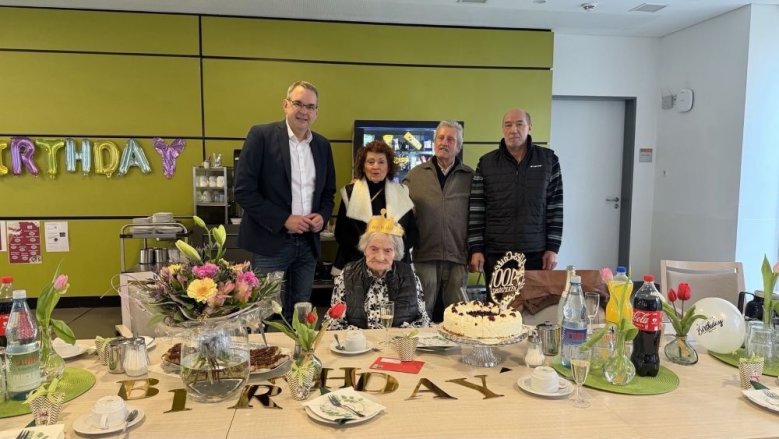 100. Geburtstag Paula Schmitz