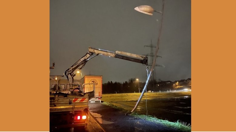 Unfall Isaak-Bürger-Straße