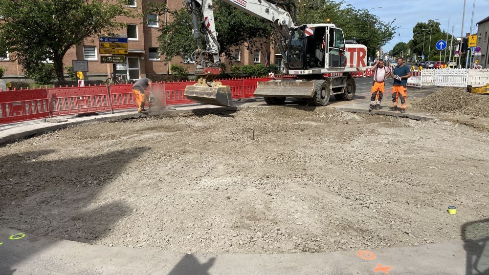 Kreisverkehr Frankfurter Straße Kreisverkehr Frankfurter Straße