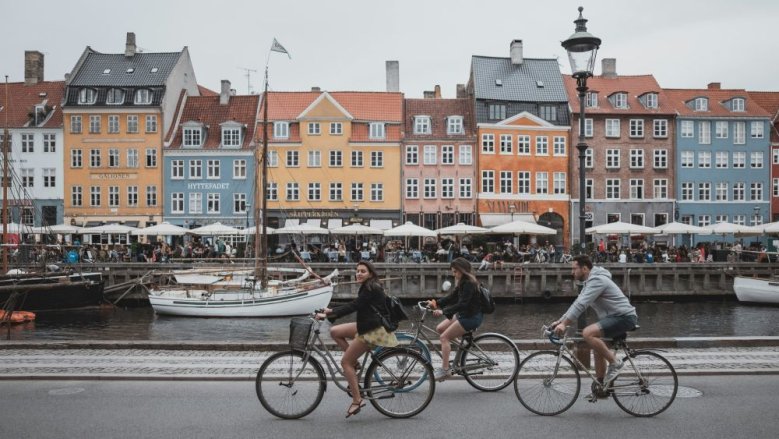 Radfahrer Kopenhagen