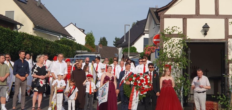 Kranzniederlegung Hubertuskapelle Kranzniederlegung Hubertuskapelle