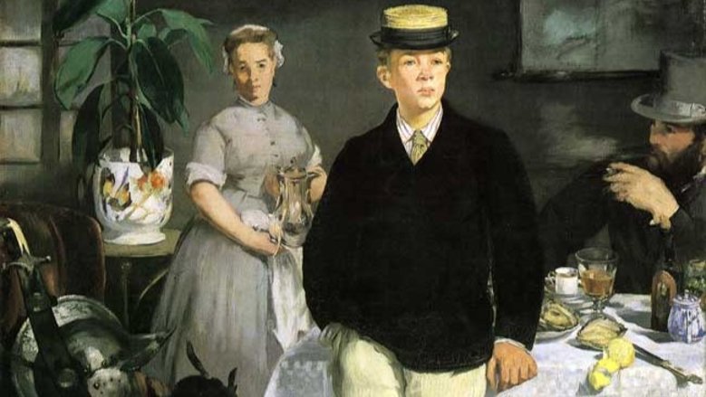 Frühstück im Atelier