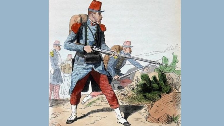 Fremdenlegionäre 1852