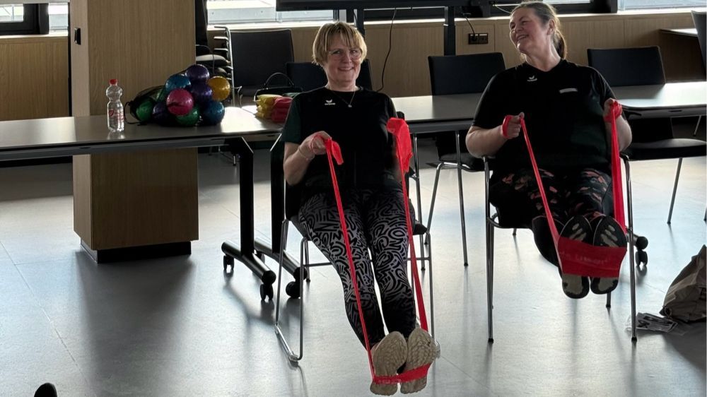 Seniorenprogramm Sitzhockergymnastik