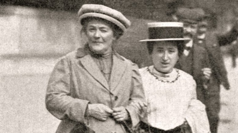 Clara Zetkin und Rosa Luxemburg