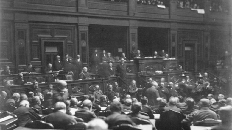 Reichstag um 1889 Reichstag um 1889