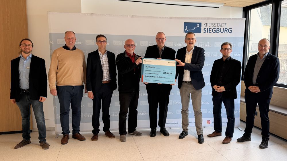 Förderbescheid Soziales Klimaquartier