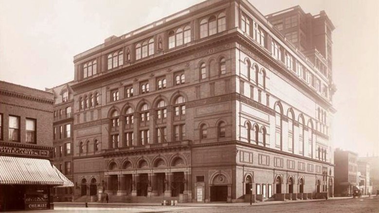 Carnegie Hall 1895