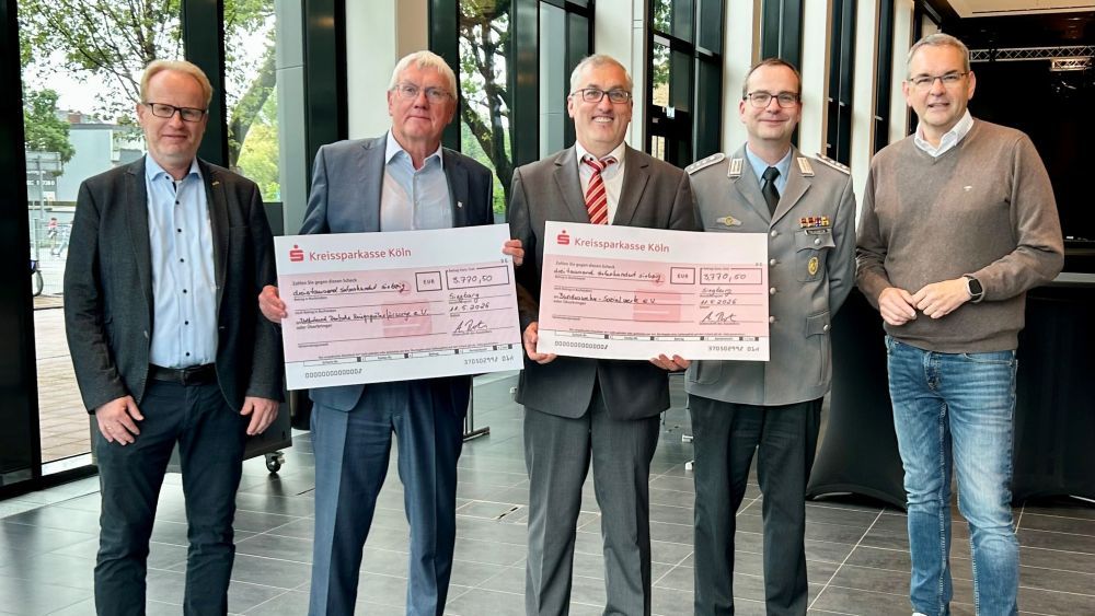 Spendenübergabe Neujahrskonzert