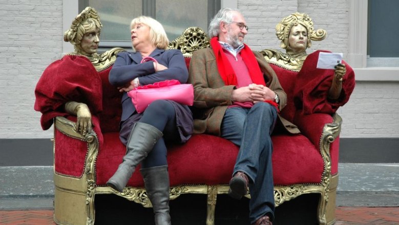 Lebende Couch