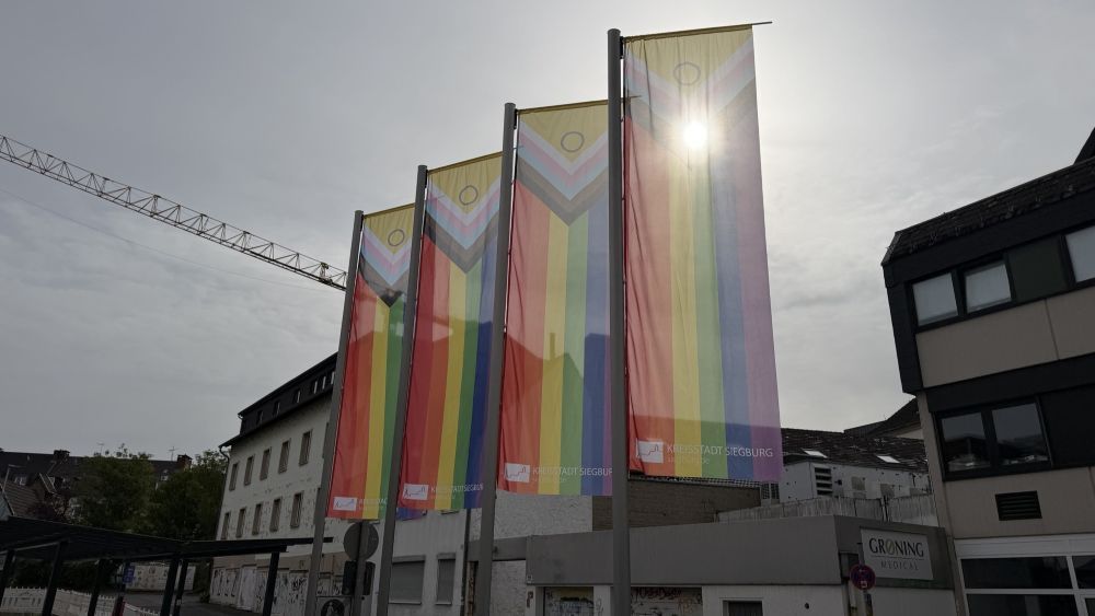 Regenbogenflaggen