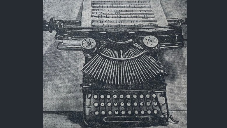 Notenschreibmaschine
