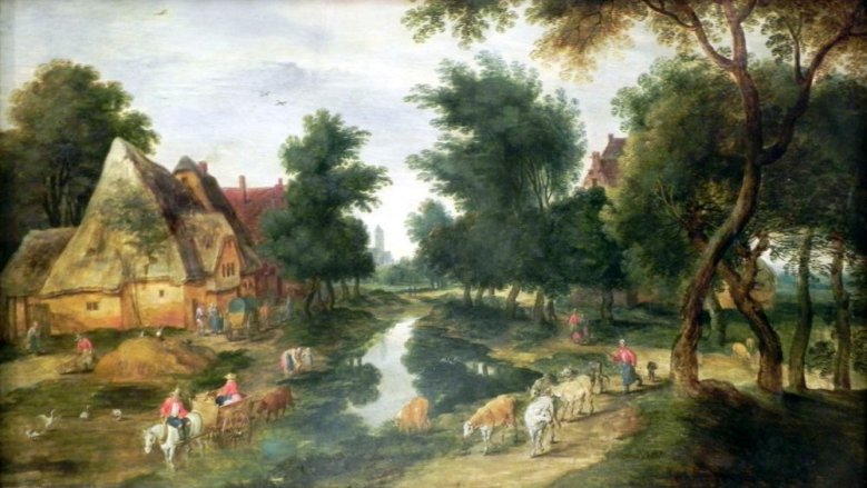 Brueghel Dorfstraße