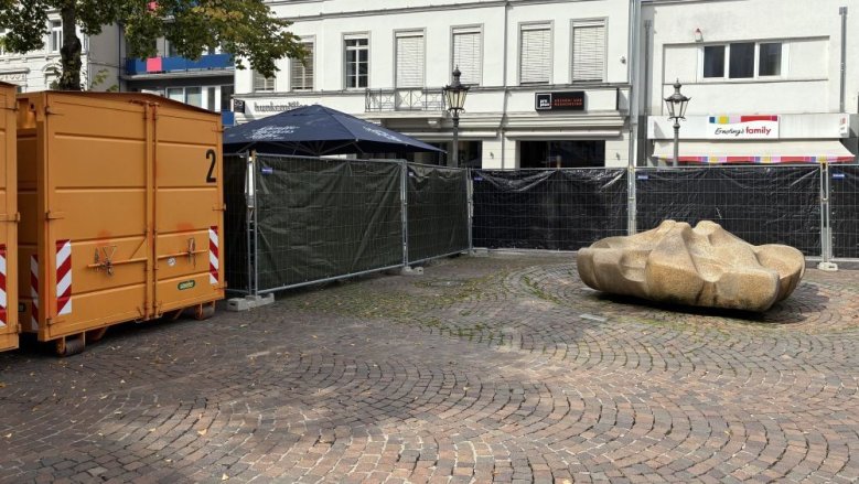 Absperrung Brunnen Absperrung Brunnen