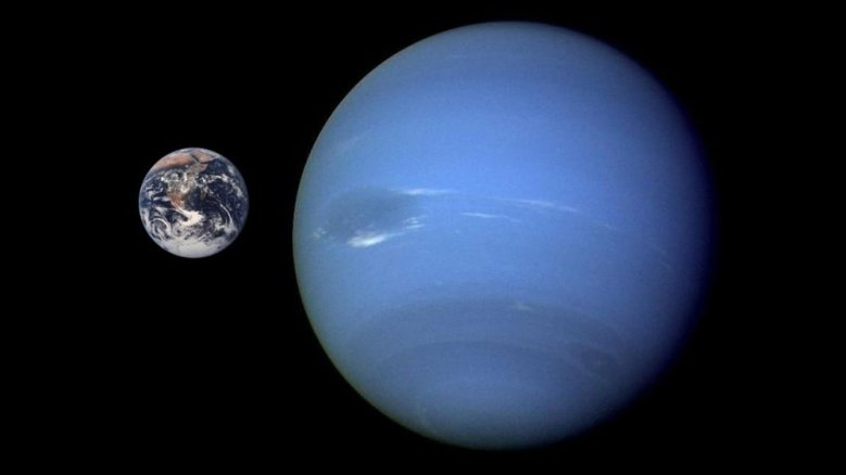 Erde Neptun Erde Neptun