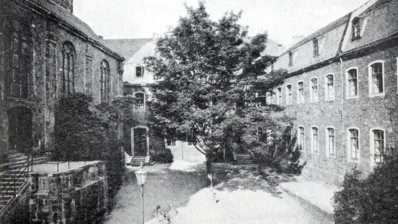Abtei Innenhof Abtei Innenhof
