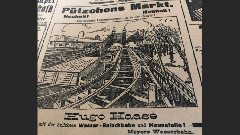 Anzeige Pützchens Markt 1926