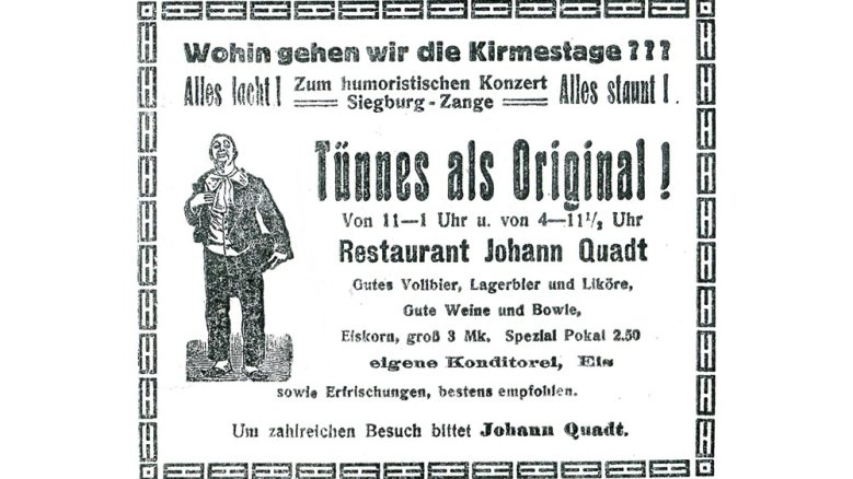 Anzeige Tuennes Anzeige Tuennes