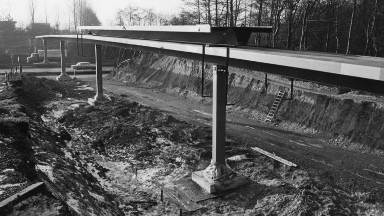 Autobahnbrücke 1971 Autobahnbrücke 1971