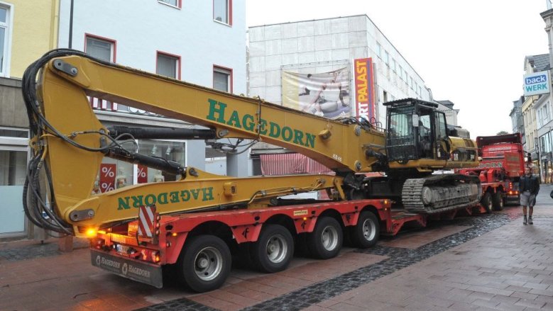 Bagger Kaufhalle