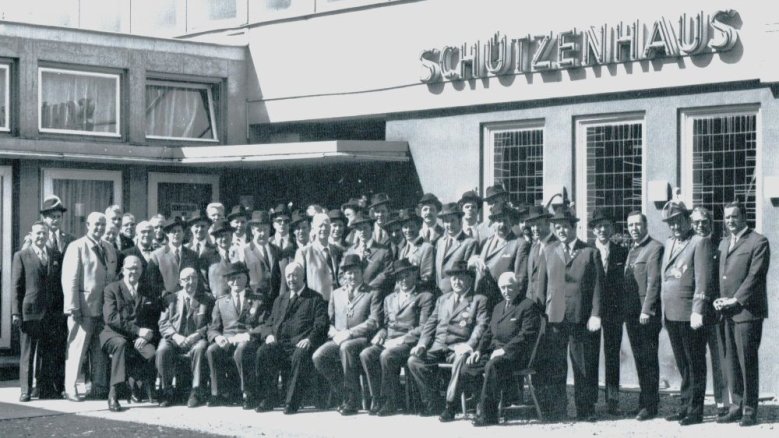 Bauherren Schützenhaus 1971