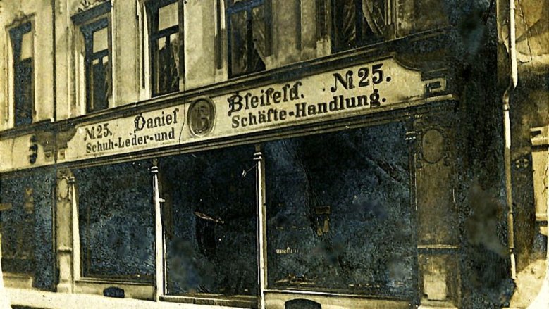 Bleifeld um 1900 Holzgasse