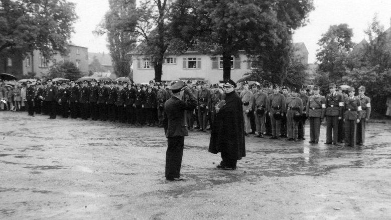 Feuerwehr Mühlentorplatz 1956 Feuerwehr Mühlentorplatz 1956