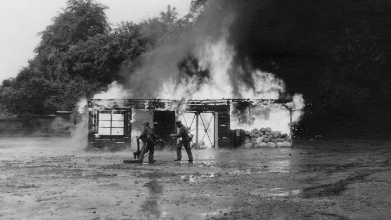 feuerwehr Übungsbrand 56 feuerwehr Übungsbrand 56