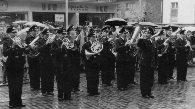 feuerwehrkapelle 1956