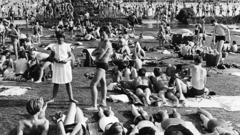Freibad Juni 1966