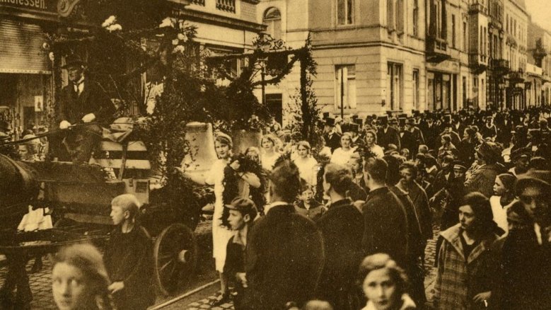 Glocken-Einzug Kaiserstraße 1925