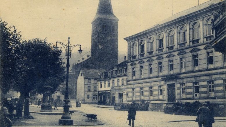 Gymmasium um 1920