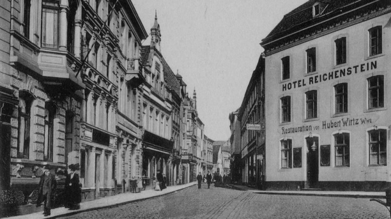 Holzgasse Blick vom Markt