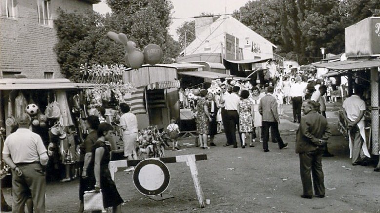 Kirmes auf dem Tingplatz 60er Jahre