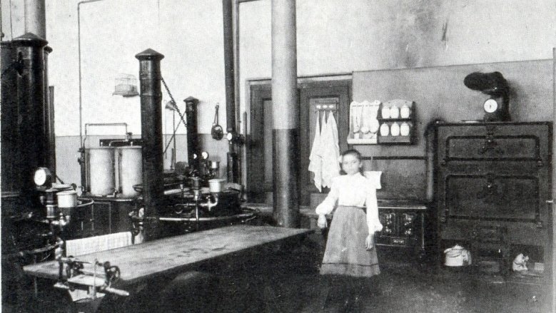 Küche Feuerwerkslaboratorium vor 1.Weltkrieg