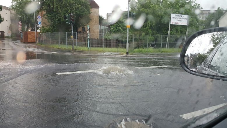 Überschwemmung Hohes Ufer 21 Überschwemmung Hohes Ufer 21