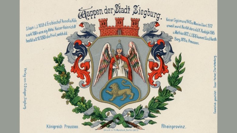 Wappen der Stadt Siegburg Wappen der Stadt Siegburg