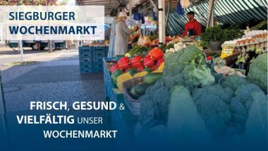 Der Siegburger Wochenmarkt
