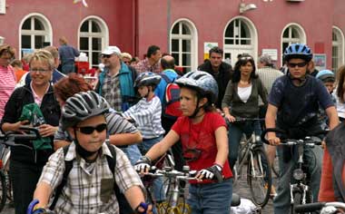 Das Bild zeigt Radfahrer bei Siegtal pur im vergangenen Jahr.
