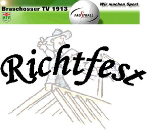 Das Logo des Braschosser TV zum Richtfest