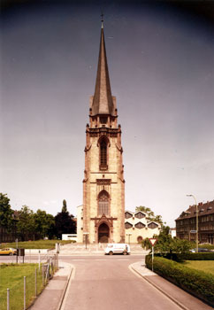 Das Bild zeigt die Annokirche