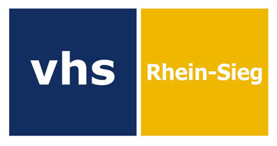 Daszeigt das Logo der VHS Rhein-Sieg