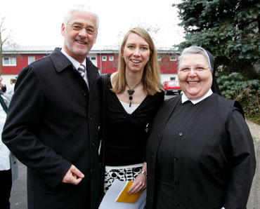 Huhn, Boddenberg und Schwester Matthäa
