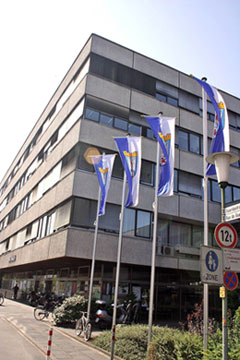 Das Bild zeigt das Rathaus