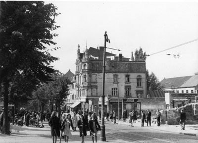 Das Bild zeigt ein historisches Foto von Siegburg