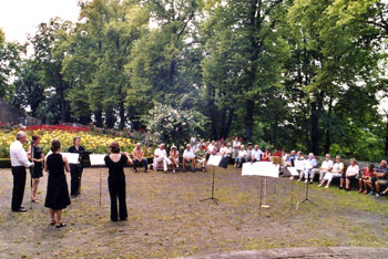 Konzert im Rosengarten am Michaelsberg