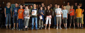 Die Schülerinnen und Schüler des Känguru-Wettbewerbs 