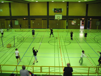 Das Bild zeigt den Badminton Fun-Cup