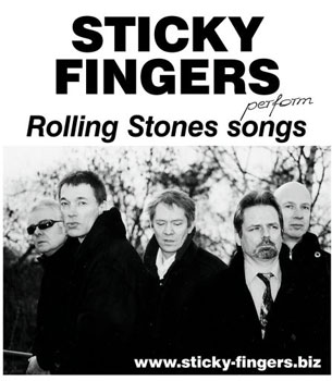 Rolling Stones Tribut-Band Sticky Fingers